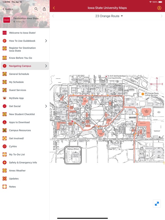 Screenshot #5 pour Iowa State University Guides