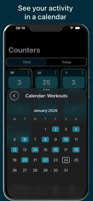 UpCount Tally screenshot 4