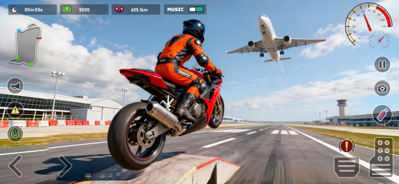 GT Juegos de Carreras de Motos screenshot 5