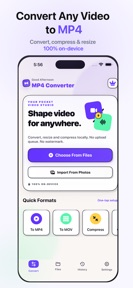 Video Converter: MP4 & MP3 screenshot
