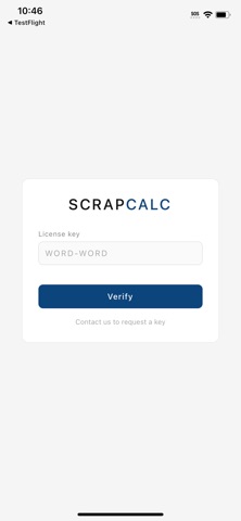 ScrapCalc screenshot