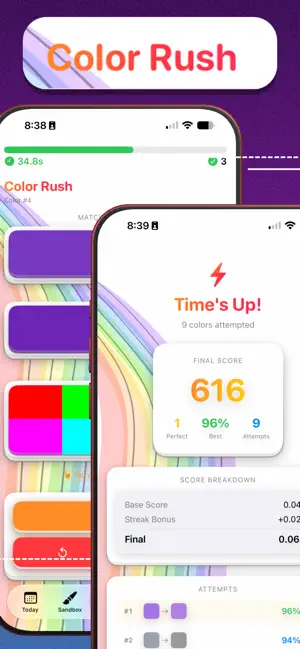 Hue Today: Color Mix to Match screenshot 3