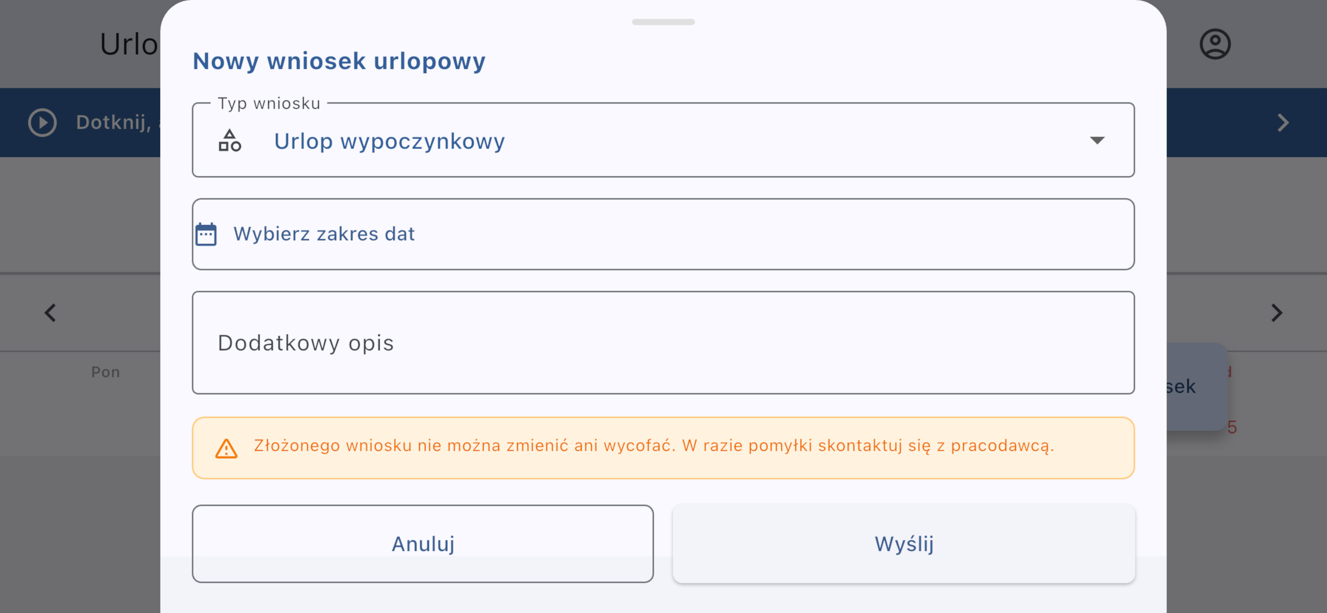 PlanujGrafik - Pracownik screenshot 3