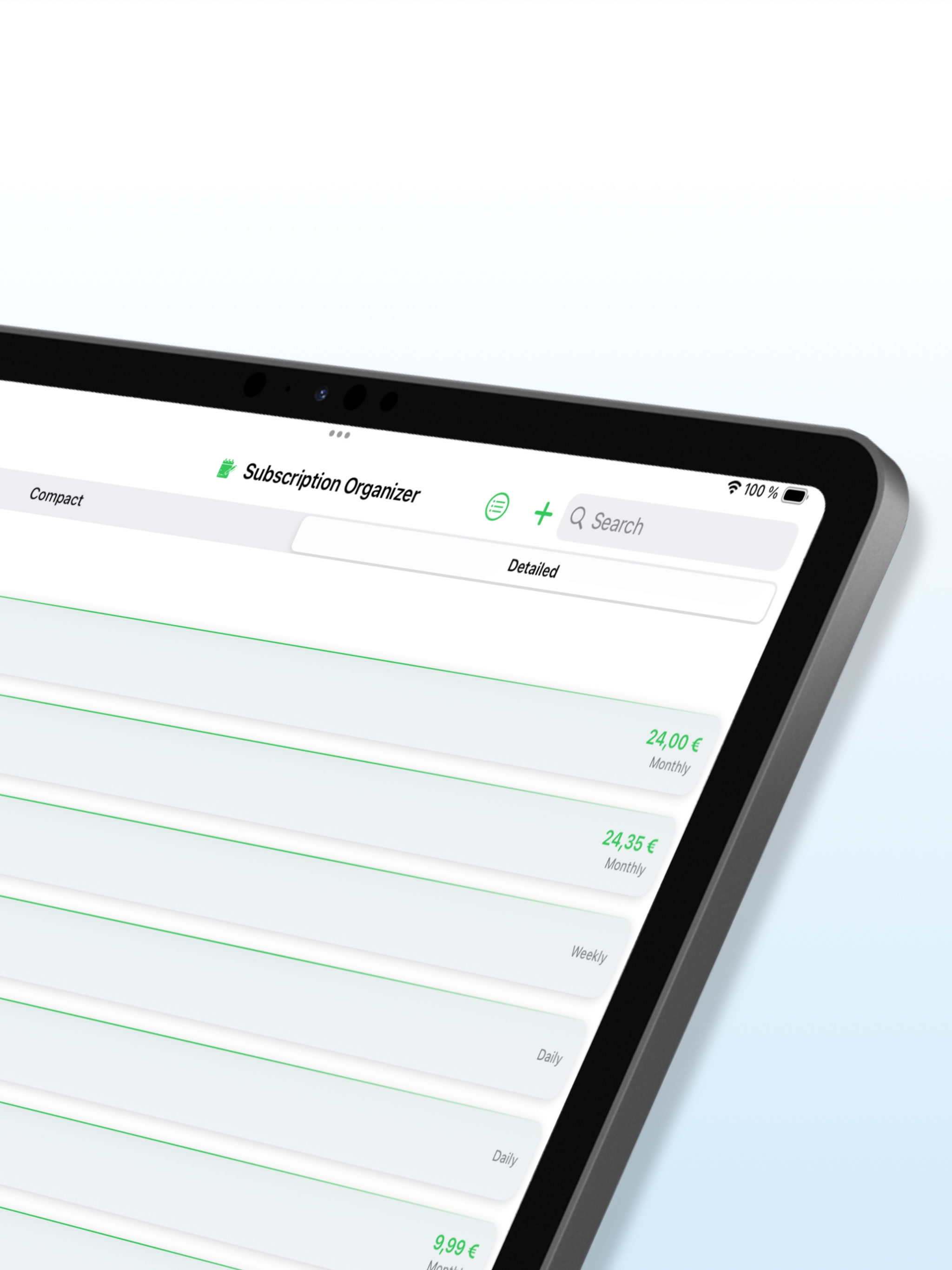 Subscription Organizer screenshot 11