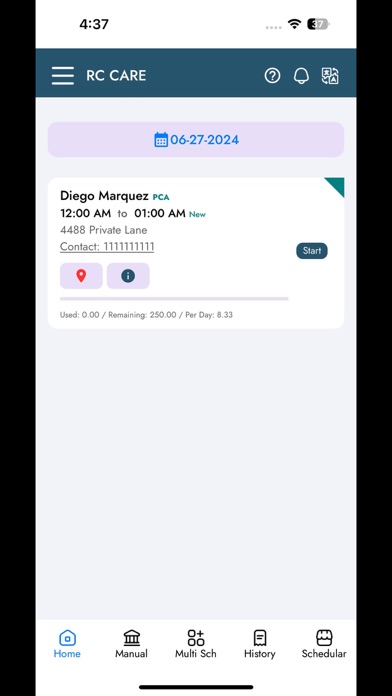 RevivingCare EVV Screenshot