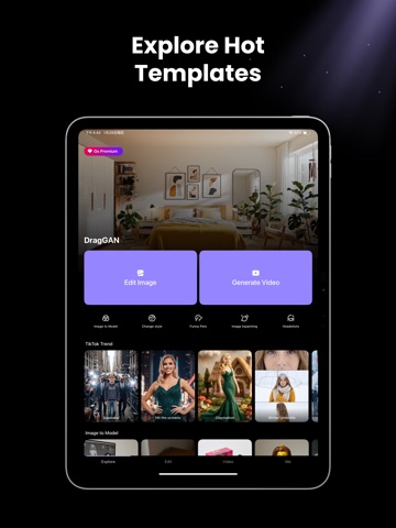 HappyHorse: AI Video Editor iPad screenshot