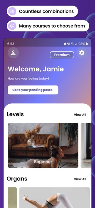 Yogidyllic Yoga App Screenshot 2 of 4