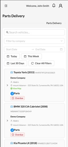 PartBids screenshot