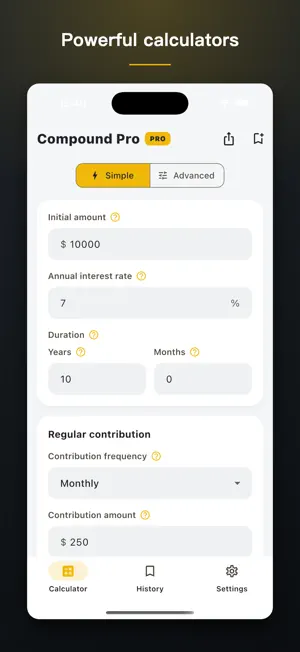 Compound Pro: Growth Planner screenshot 3