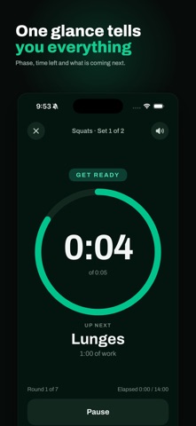 TimedTrainer: Interval Timer Screenshot 3 of 4