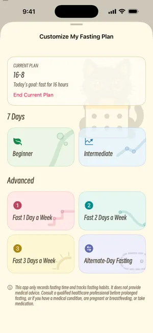 Intermittent Fasting: Tracker! screenshot 3