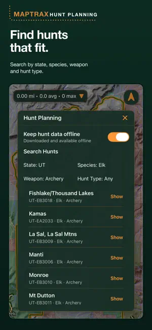 MapTrax Hunt And Fish screenshot 2