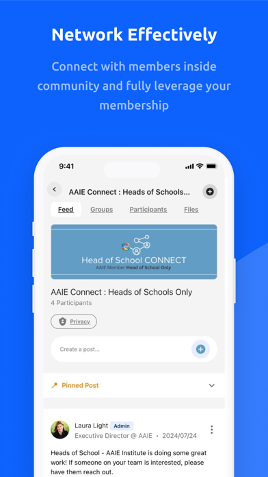AAIE Connect Screenshot