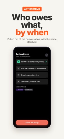 Roomtone: AI Meeting Notes screenshot