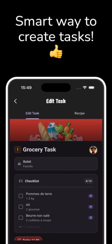 Hometastic screenshot