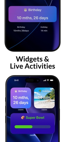 CNDWN – Countdown Timer Widget Screenshot 2 of 6