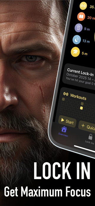 Lock in - Habit tracker Screenshot 1 of 6
