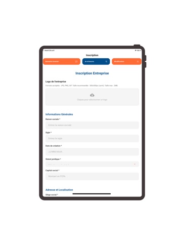 Annuaire IDU iPad screenshot