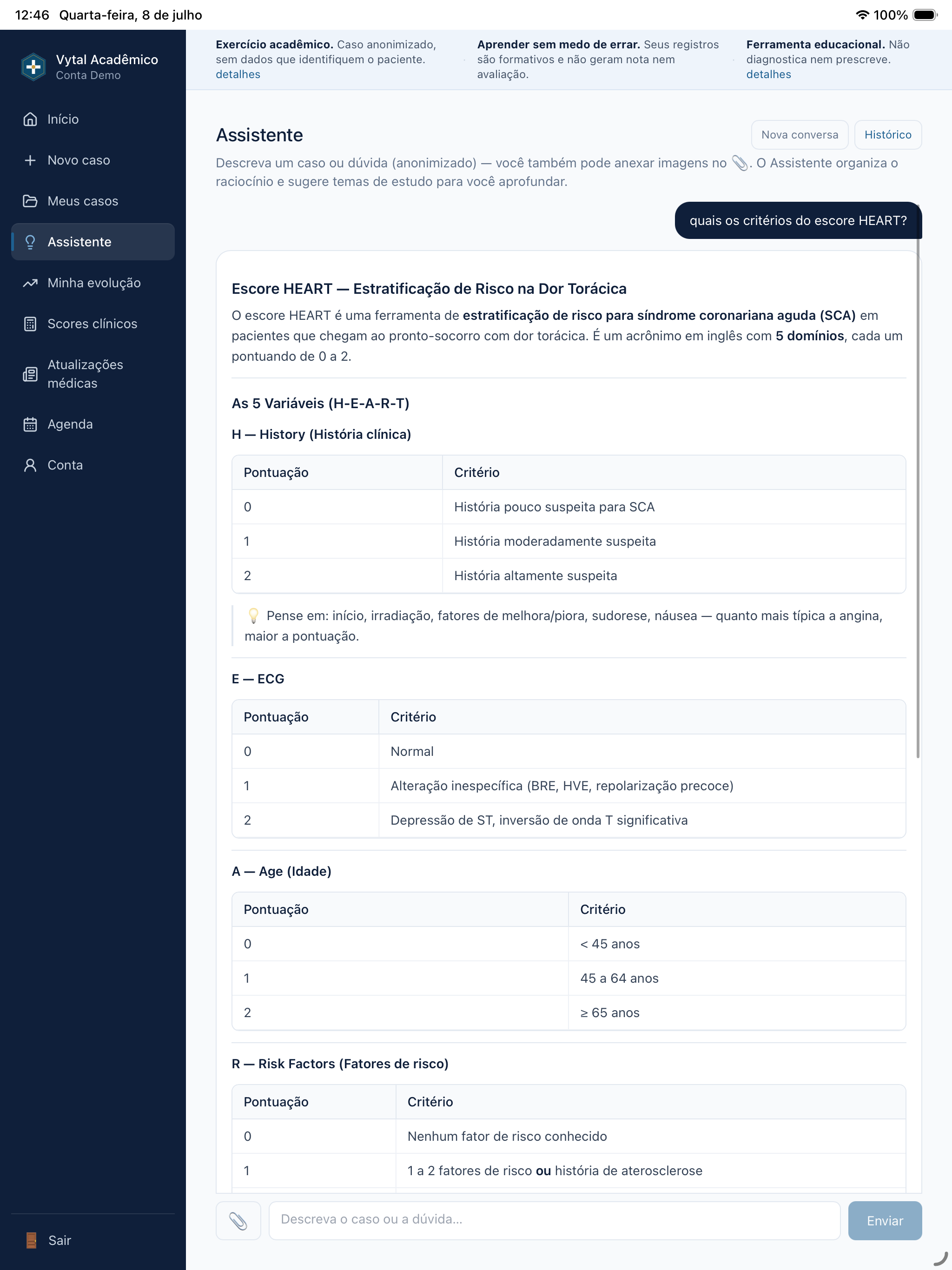 Vytal Academico screenshot 11