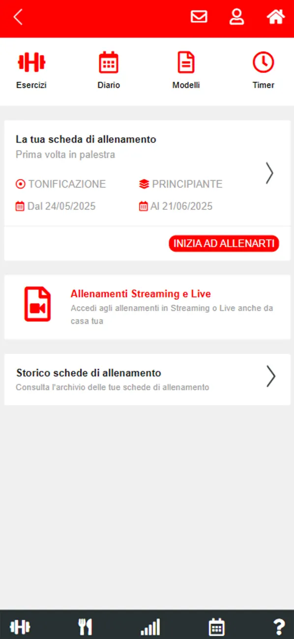 Screenshot #2 pour Spazio Fitness - My Trainer