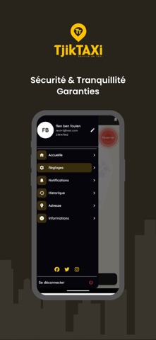 Tjik Taxi Client Screenshot 3 of 5