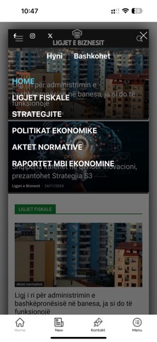 Ligjet e Biznesit screenshot