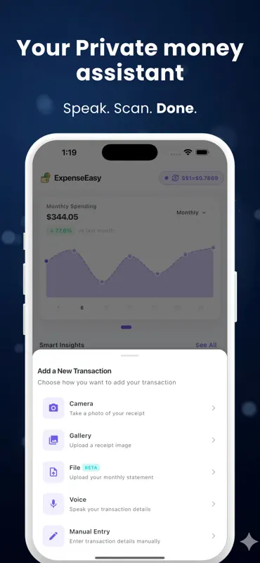 Expense Easy: AI Money Tracker screenshot 10 of 10