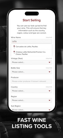 Bid for Wine screenshot