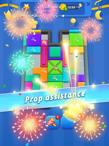 color block crush iPad screenshot