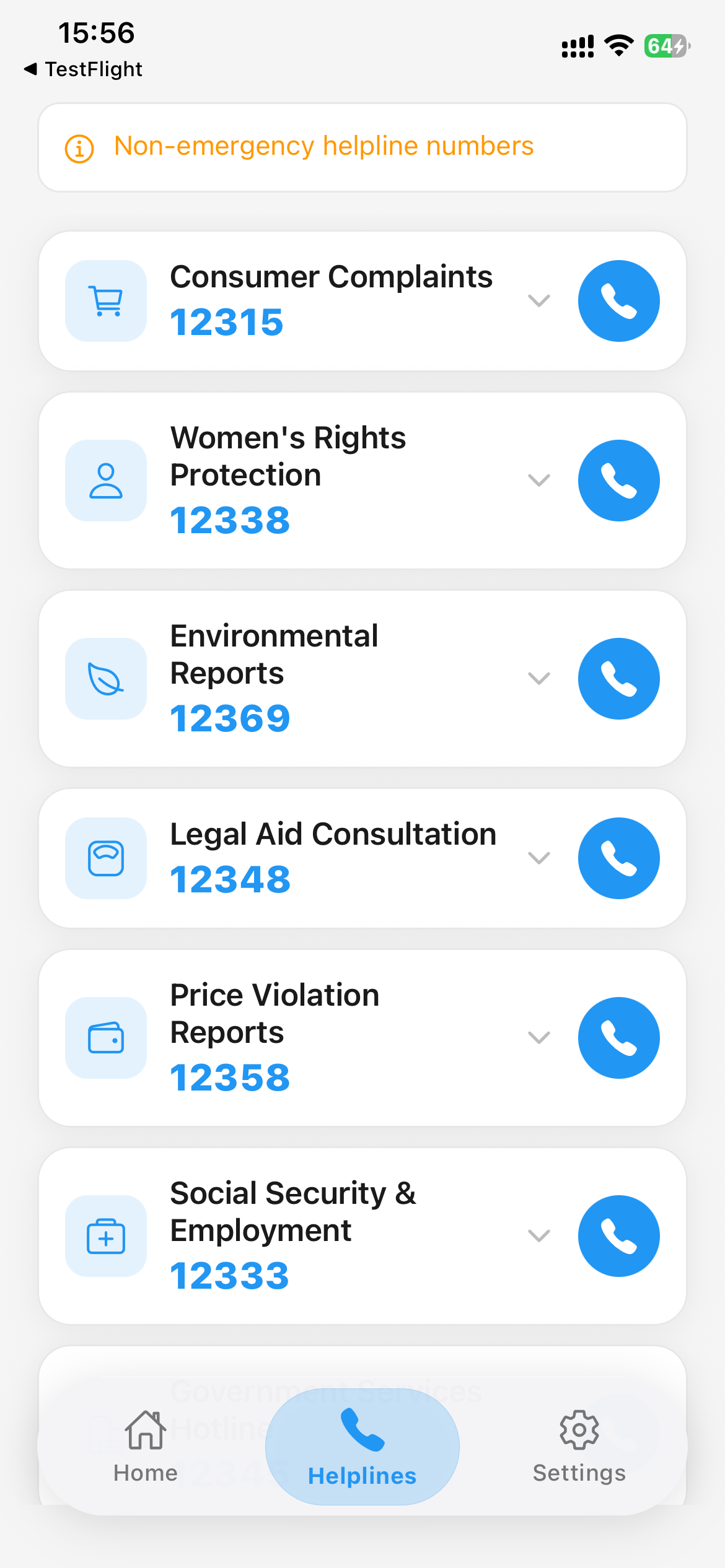 China SOS - Emergency Contacts screenshot 3