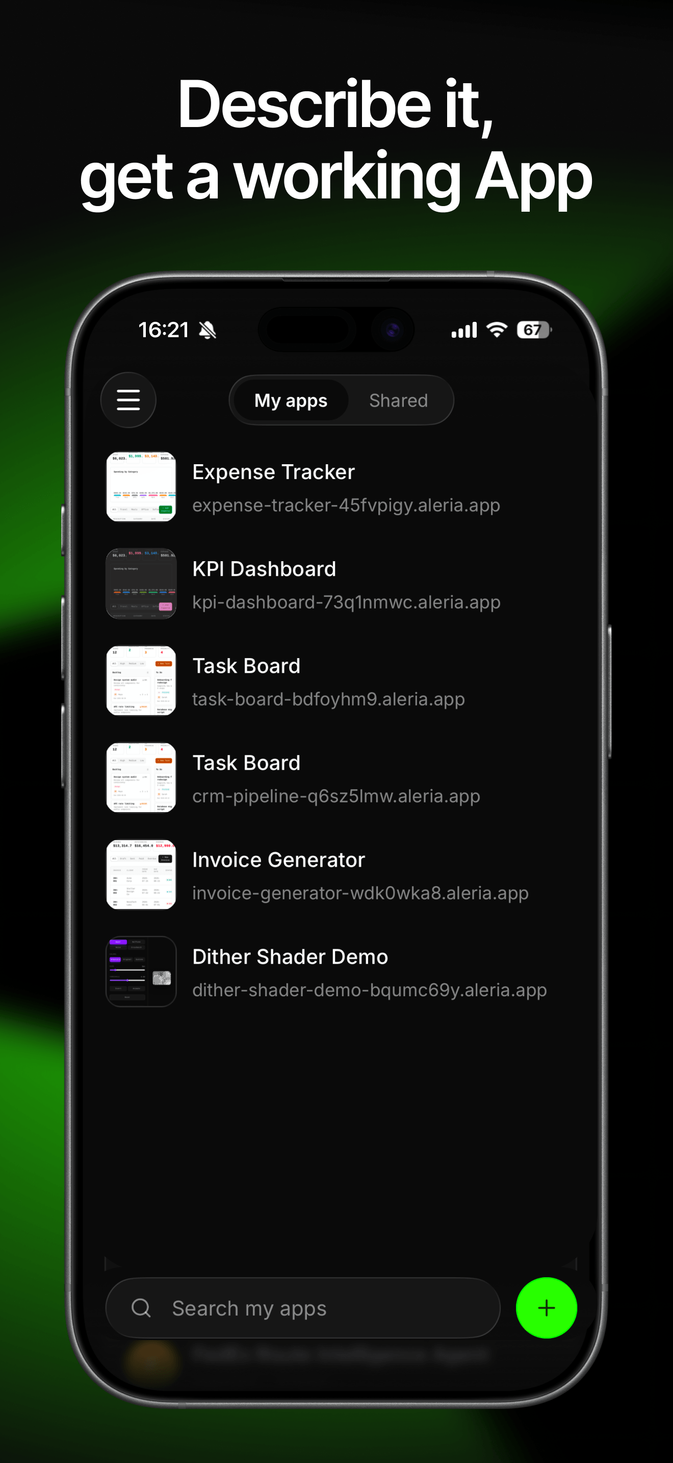 Aleria AI screenshot 3