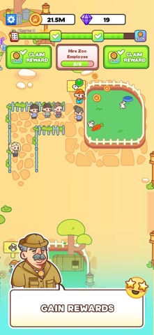 Idle Zoo World screenshot