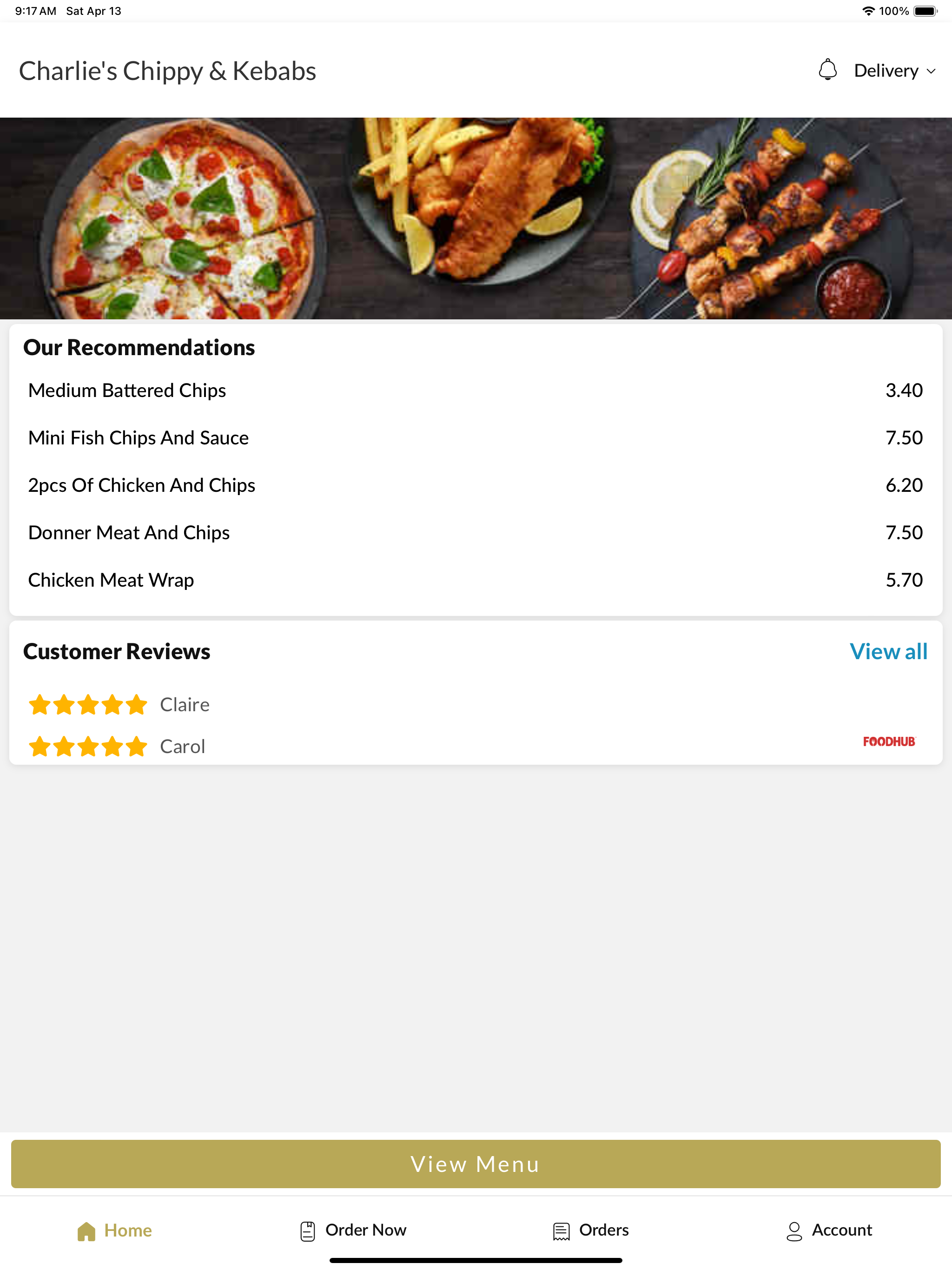 Charlie's Chippy & Kebabs