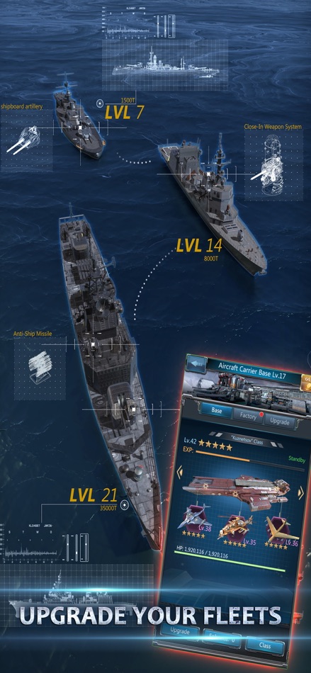 #3. Battle Warship: Naval Empire (iOS) By: Magic Prime Group Limited