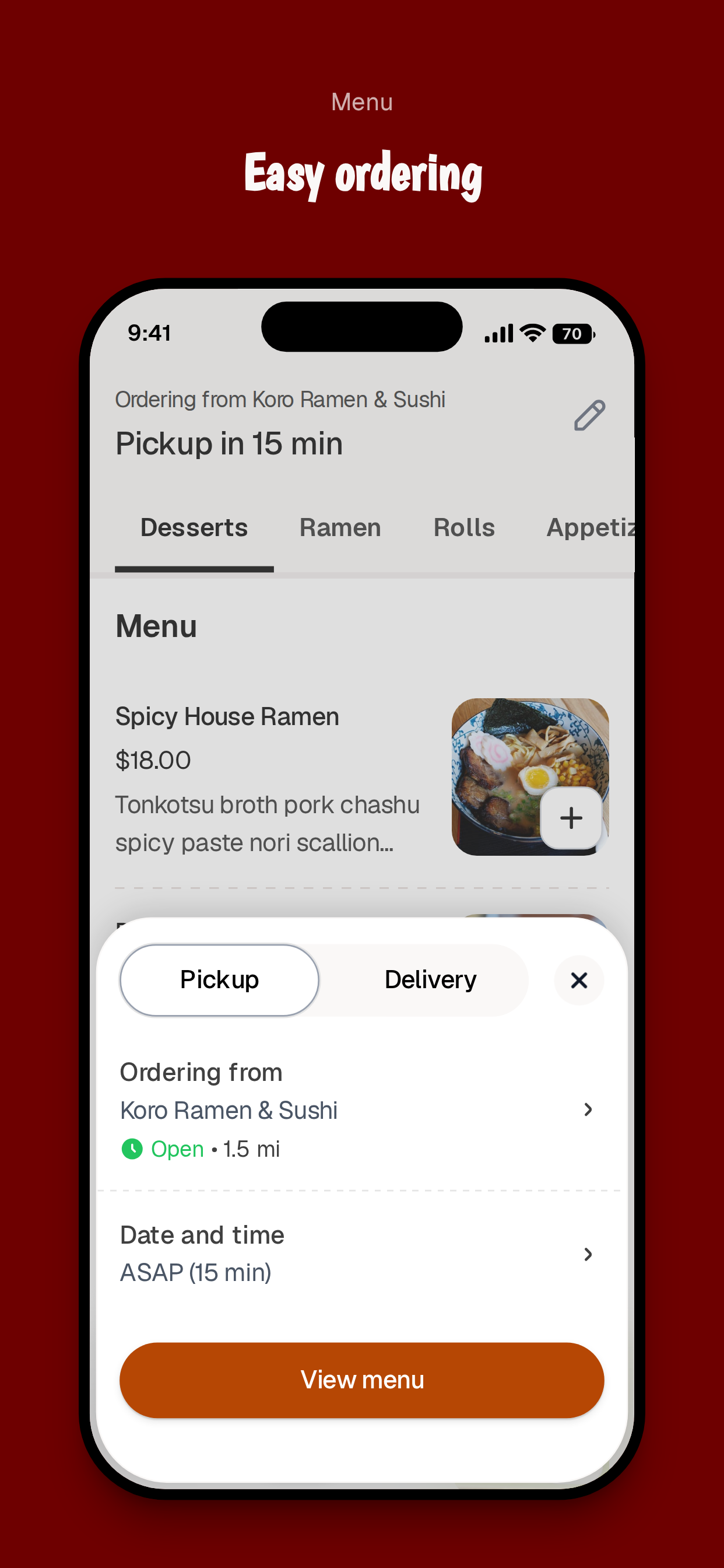 Koro Ramen & Sushi screenshot 3