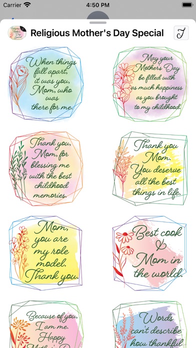 Religious Mother's Day Special Screenshot