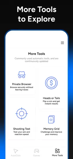 Capture d'écran de Auto Tapper Assistant App sur iPhone 6