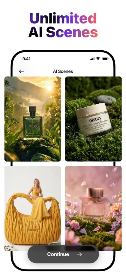 Captura de tela 6 de 6 de AI Product Video & Ad - Pixury