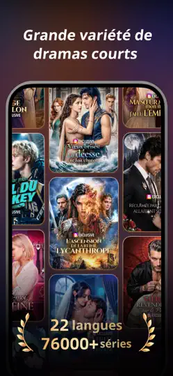 Capture d'écran de DramaWave - Courts & Reels sur iPhone 6