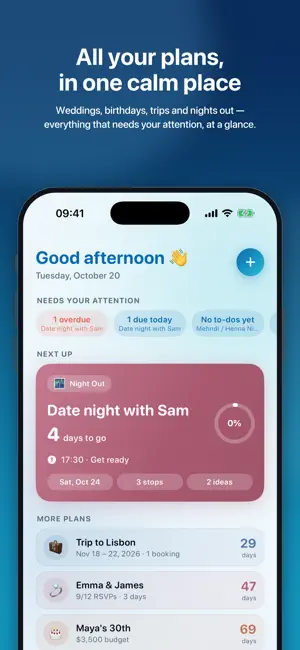 ShereIQ: Event Planner screenshot 1