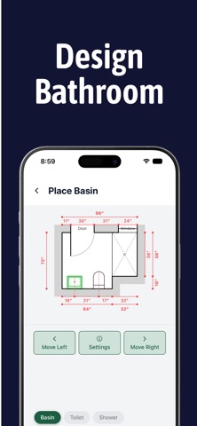 BathReno: Bathroom Design App Screenshot 2 of 7