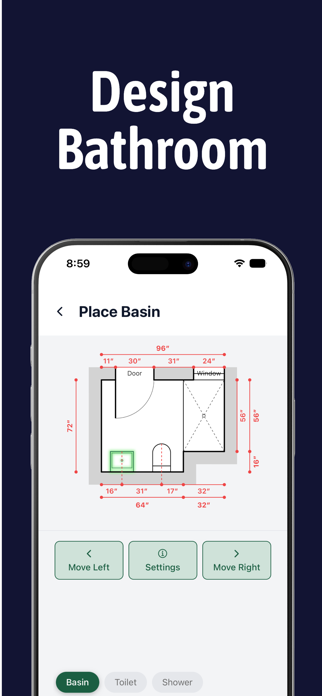 BathReno: Bathroom Design App Screenshot 2 of 7