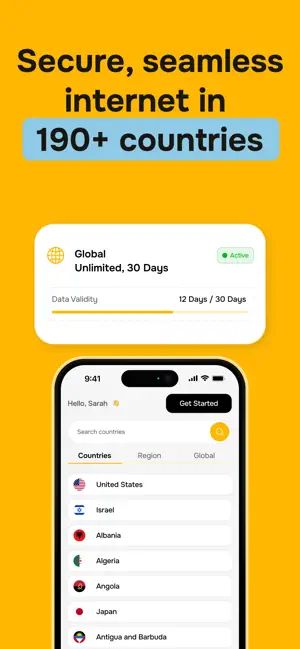 eSIM - Super Unlimited Travel screenshot 2