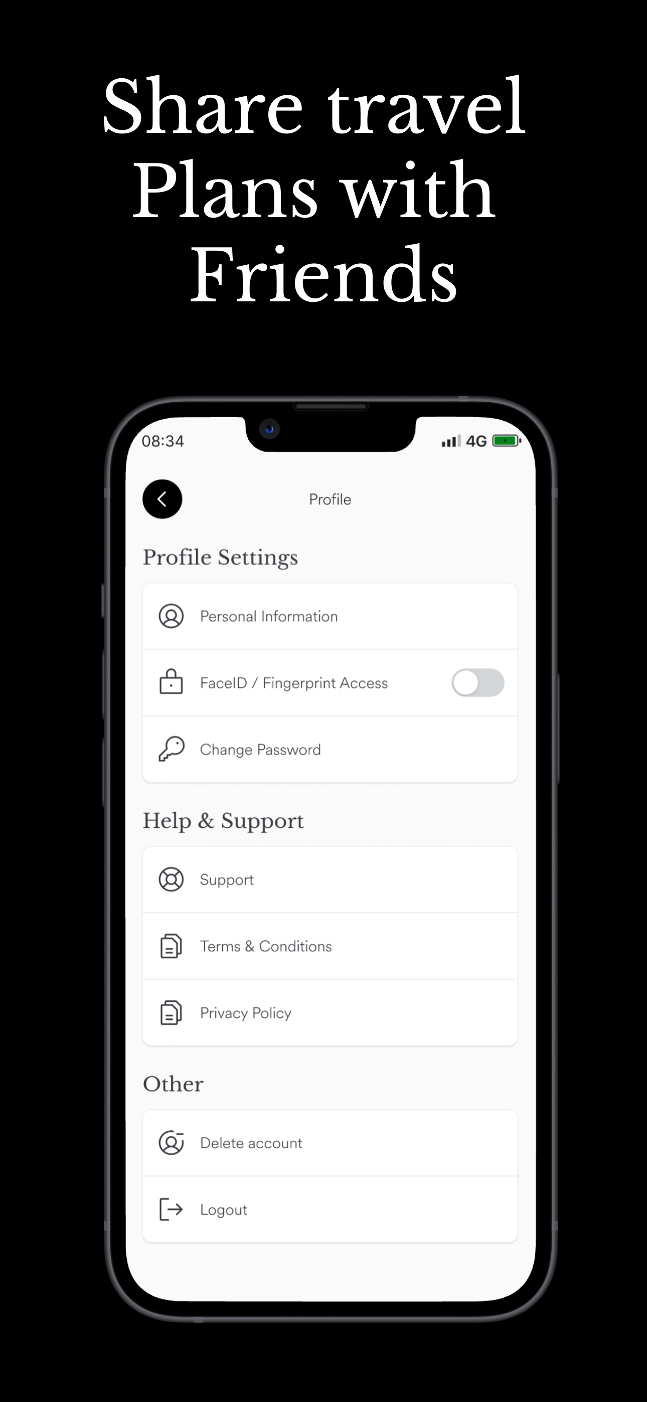 SAFARI FRANK Travel App screenshot 3
