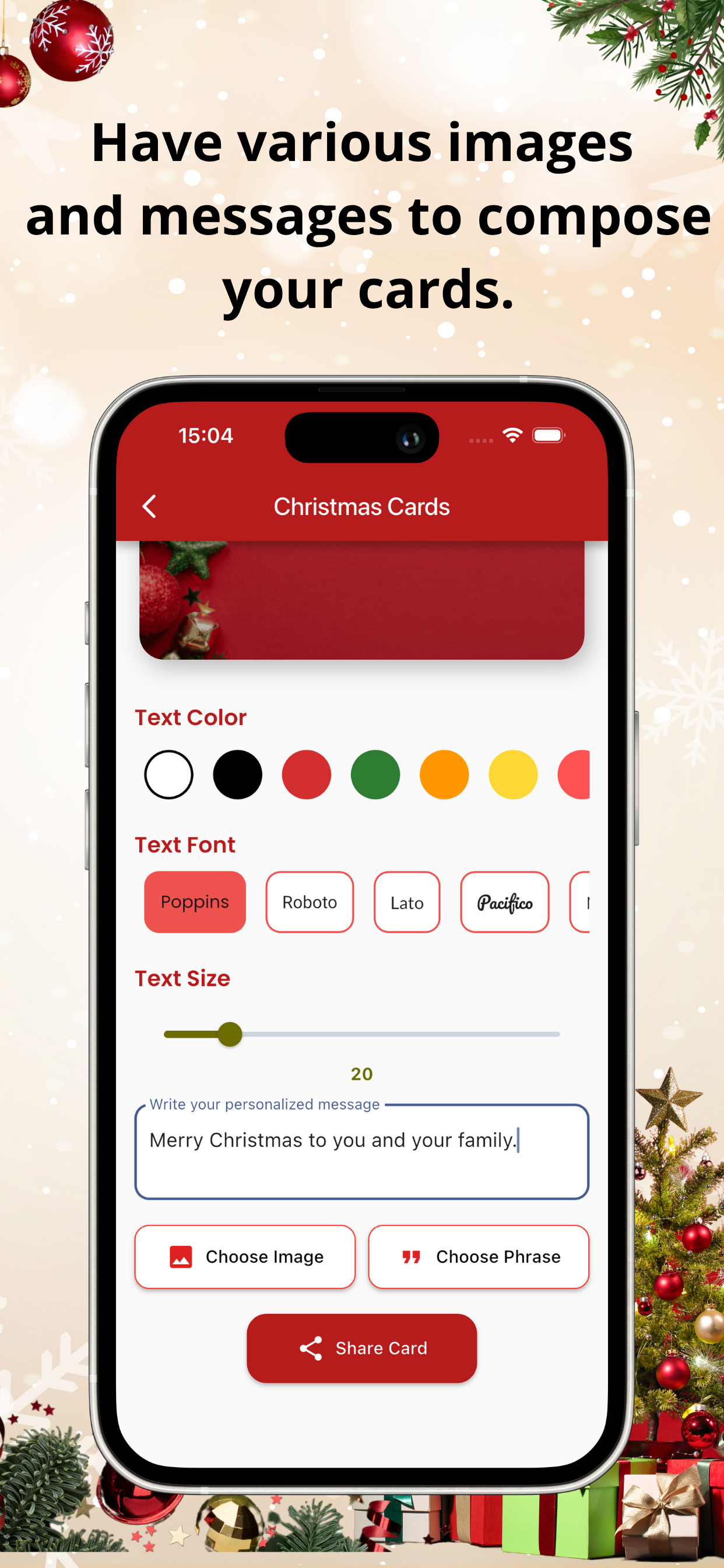 Christmas & New Years Messages