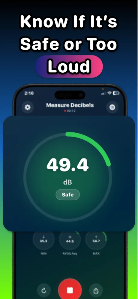 Measure Decibels screenshot 5