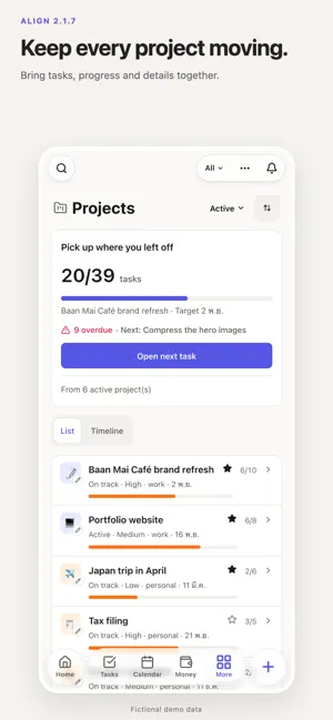 Align Life OS screenshot 4