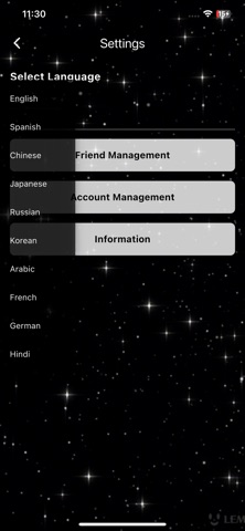 startalk(worldwide SNS) Screenshot 2 of 5