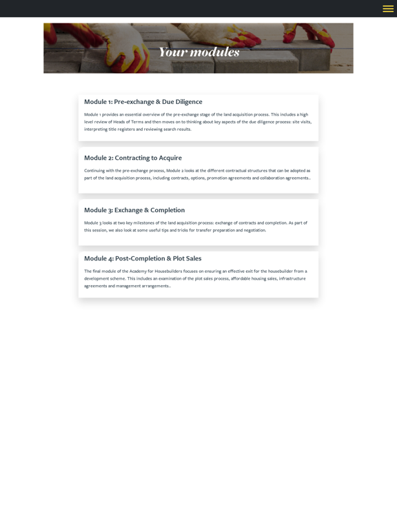 Screenshot #5 pour Academy for Housebuilders