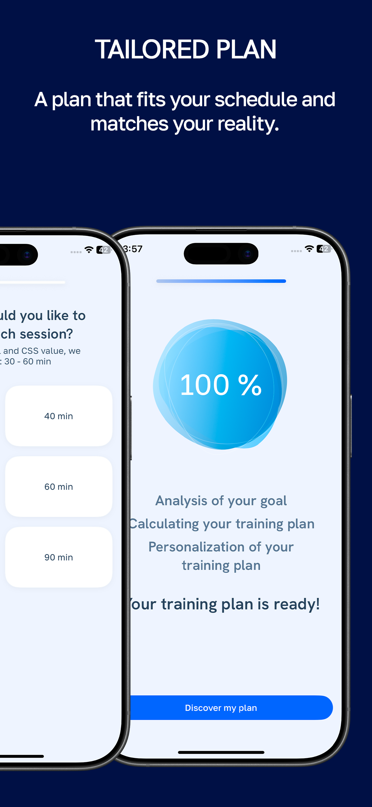 OpenSwim: swimming app